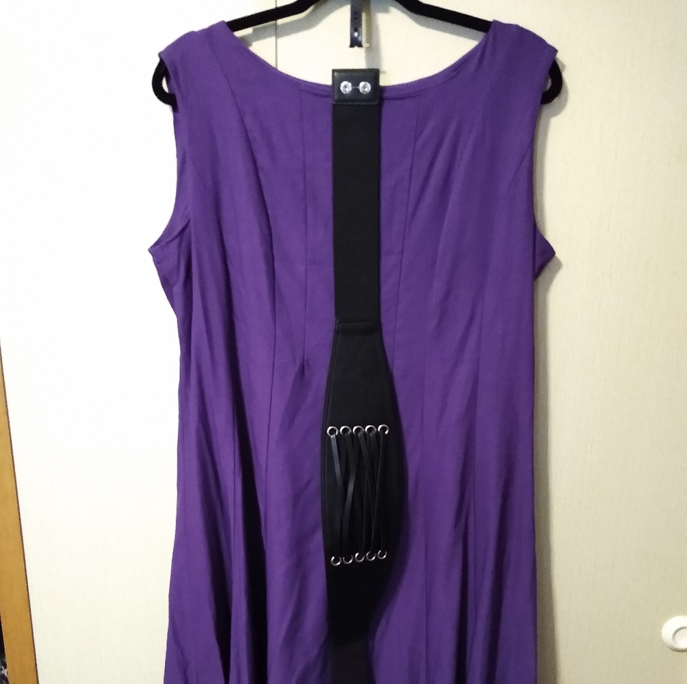 Purple dress